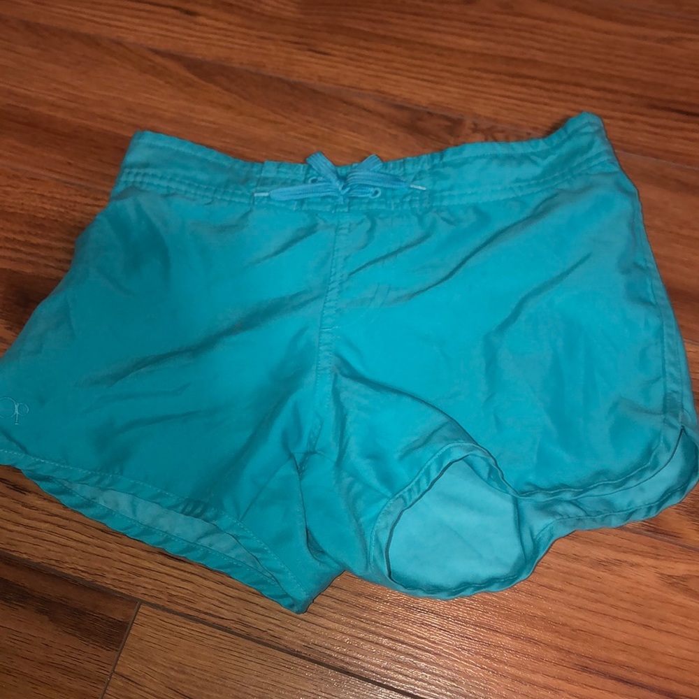 Teal/turquoise shorts
